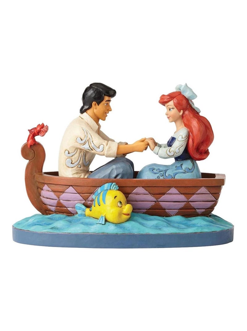 Figurine de Collection Ariel et Prince Eric Multicolore - Kiabi