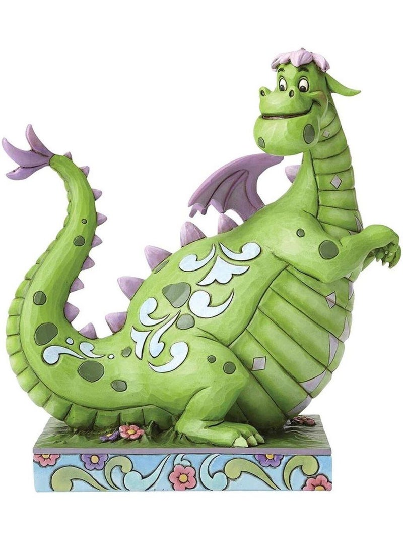 Figurine de Collection Elliott le Dragon Vert - Kiabi