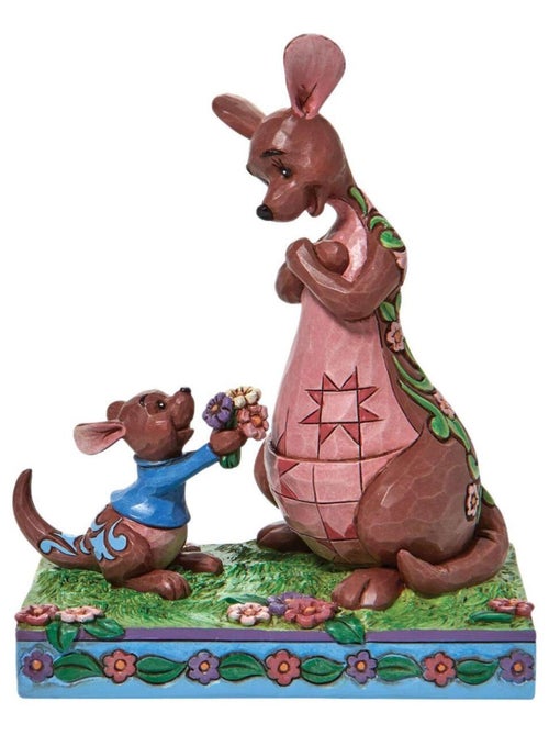 Figurine de Collection Maman Gourou et Petit Gourou - Kiabi