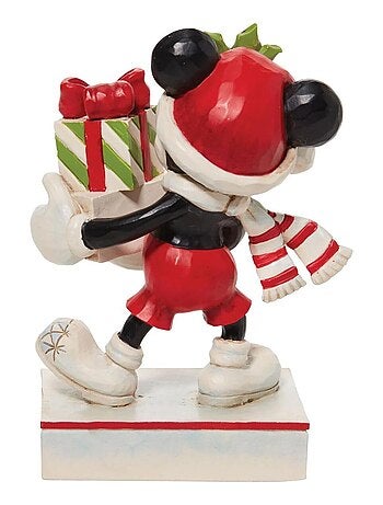 Figurine de collection Mickey avec cadeaux