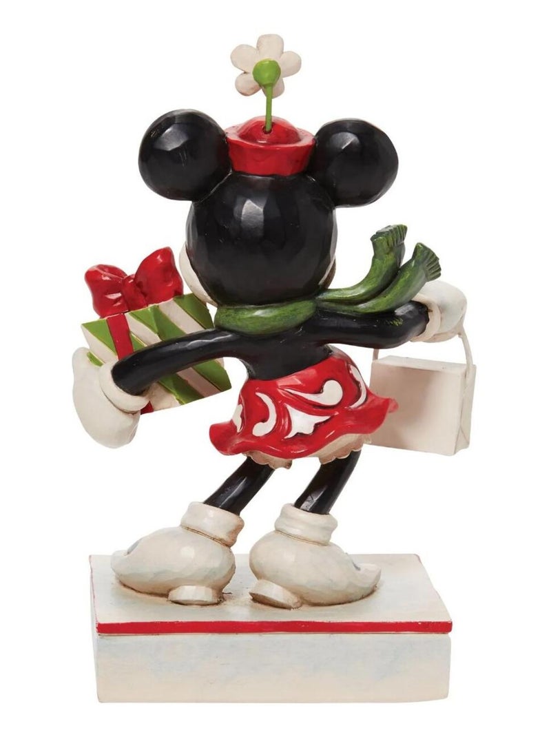 Figurine de collection Minnie avec cadeaux Multicolore - Kiabi