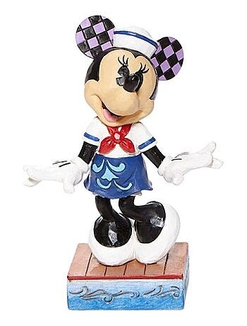 Figurine de collection Minnie costume Marin