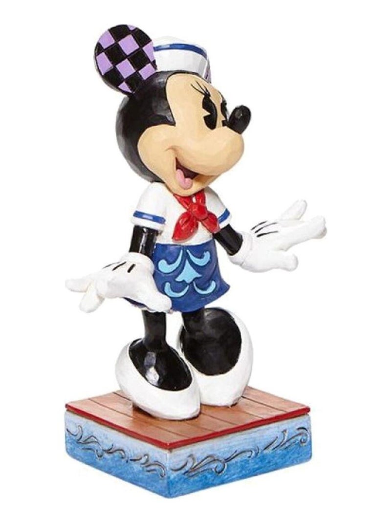 Figurine de collection Minnie costume Marin Multicolore - Kiabi