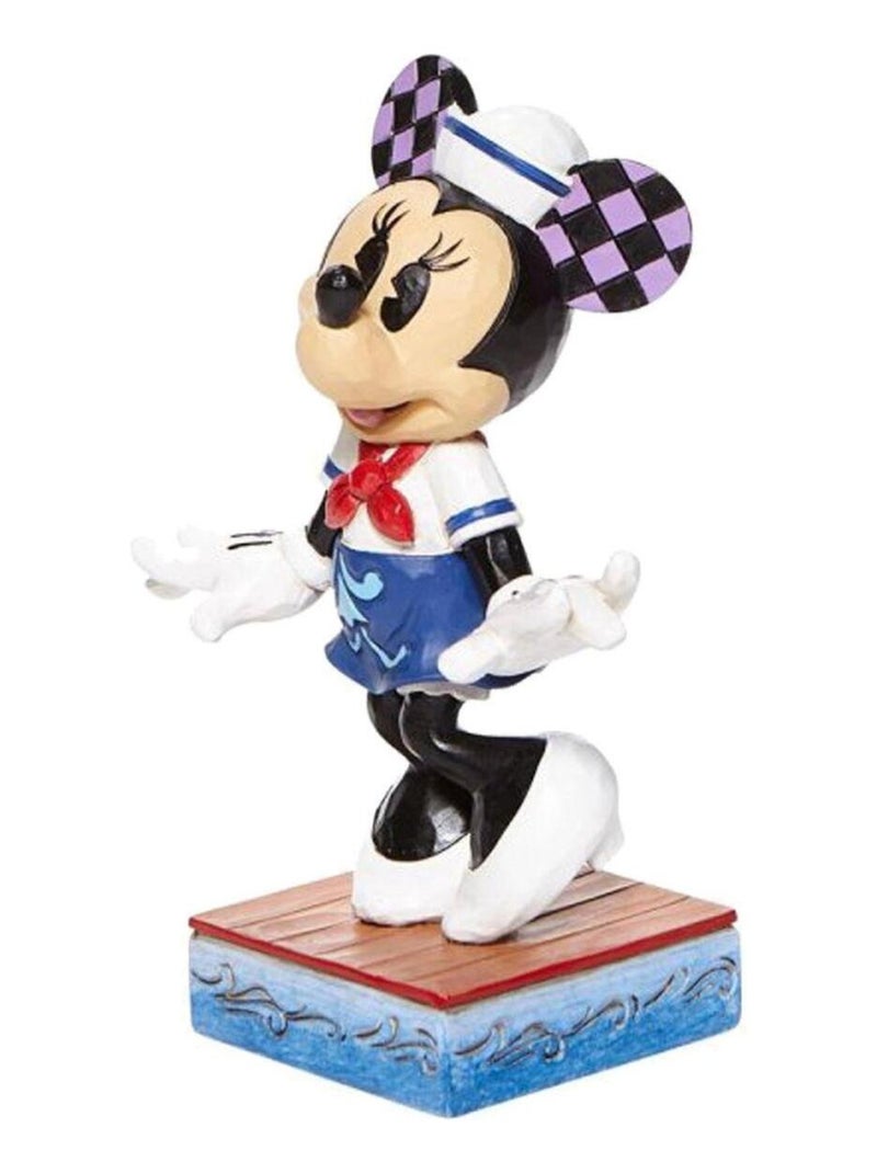 Figurine de collection Minnie costume Marin Multicolore - Kiabi