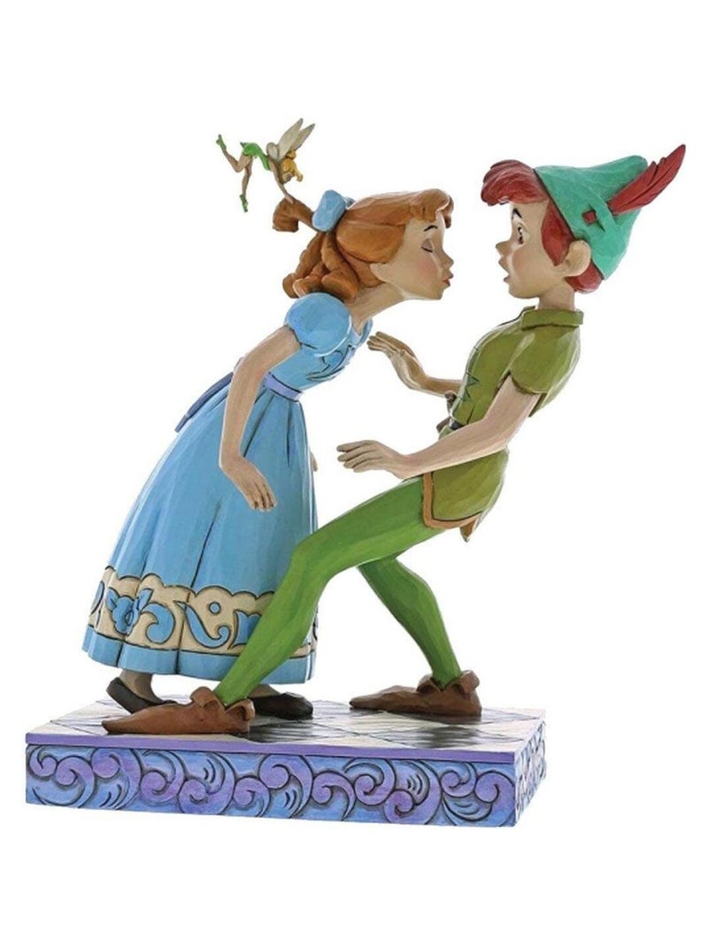 Figurine de collection Peter Pan et Wendy Bleu - Kiabi