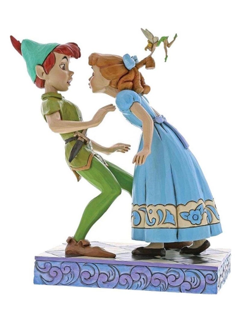 Figurine de collection Peter Pan et Wendy Bleu - Kiabi
