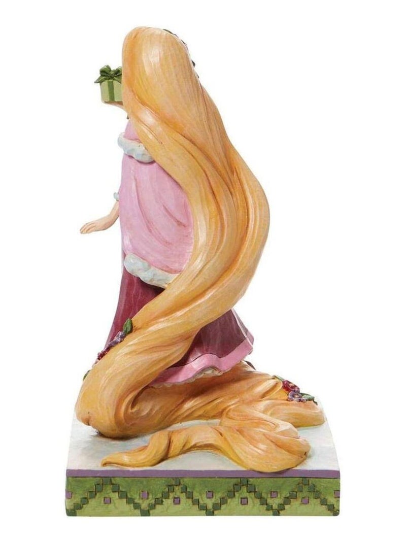 Figurine de Collection Raiponce avec cadeau Rose - Kiabi