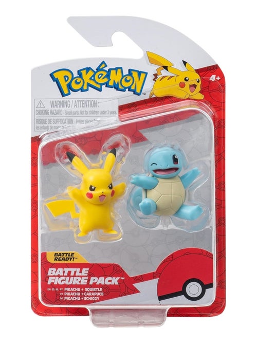 Figurine de combat Pokémon Premier partenaire - Kiabi