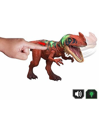Figurine dinosaure sonore lumineuse Afrovenator - Jurassic World