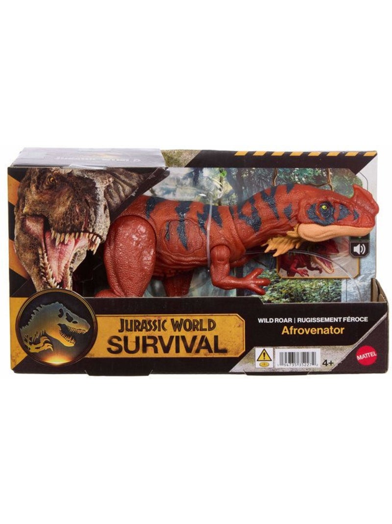 Figurine dinosaure sonore lumineuse afrovenator - jurassic world Multicolore - Kiabi