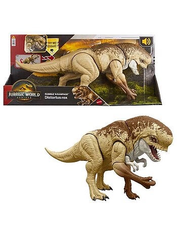 Figurine distortus rex combat ultime 56 cm - jurassic world