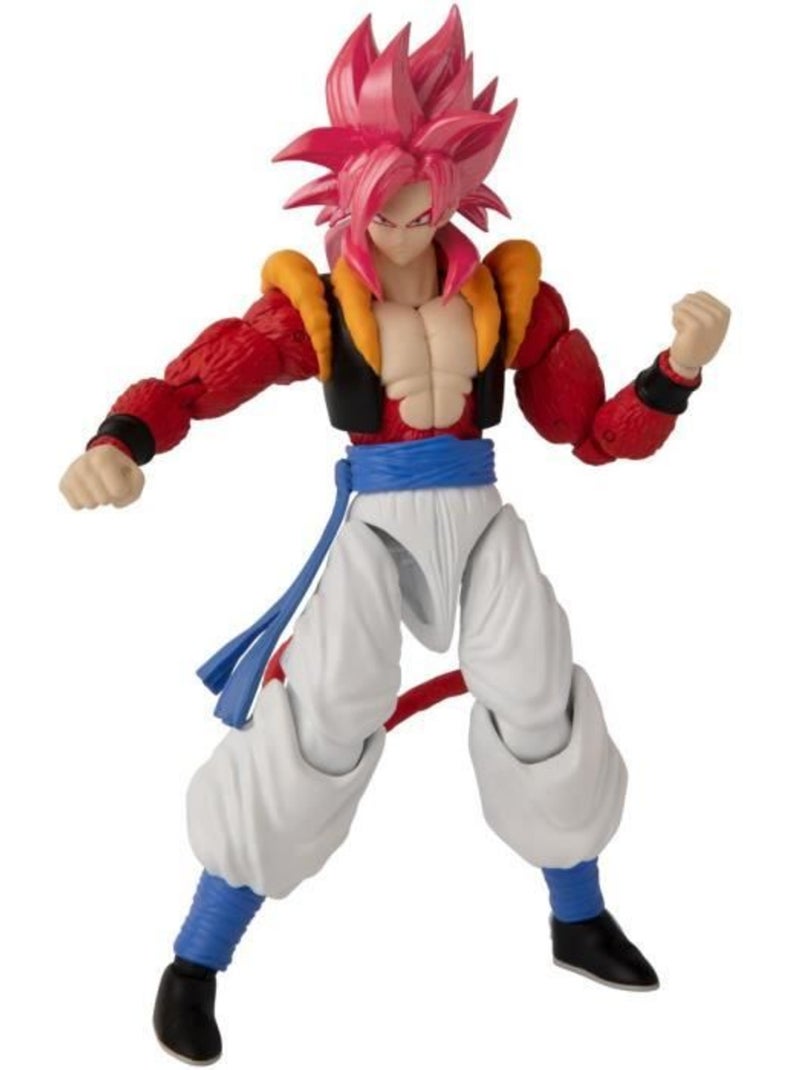 Figurine dragon ball super - super saiyan 4 gogeta - 17 cm - bandai Blanc - Kiabi
