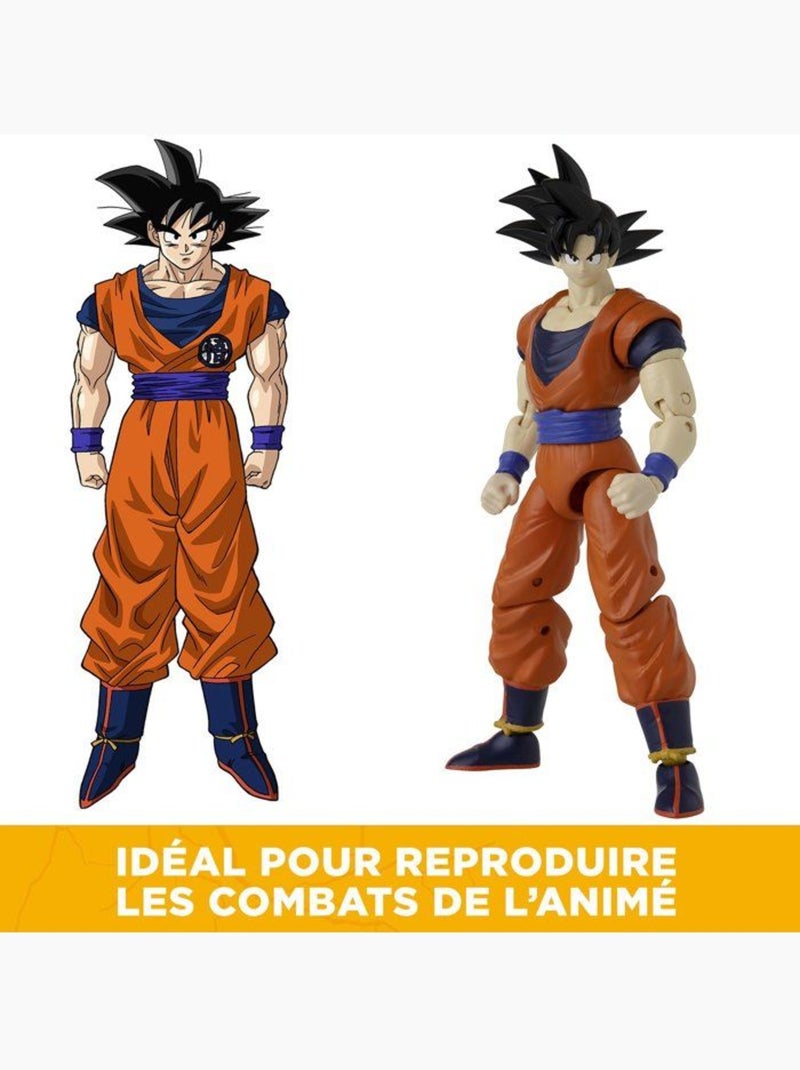 Figurine dragon ball super dragon stars 17 cm goku - bandai Orange - Kiabi