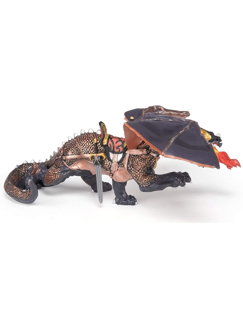 Figurine Dragon des ténèbres Marron - Kiabi