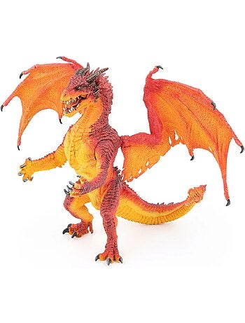 Figurine dragon roi de feu