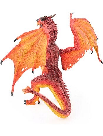 Figurine dragon roi de feu