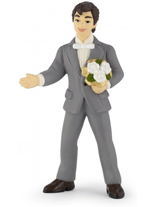 Figurine du marié au bouquet - Kiabi