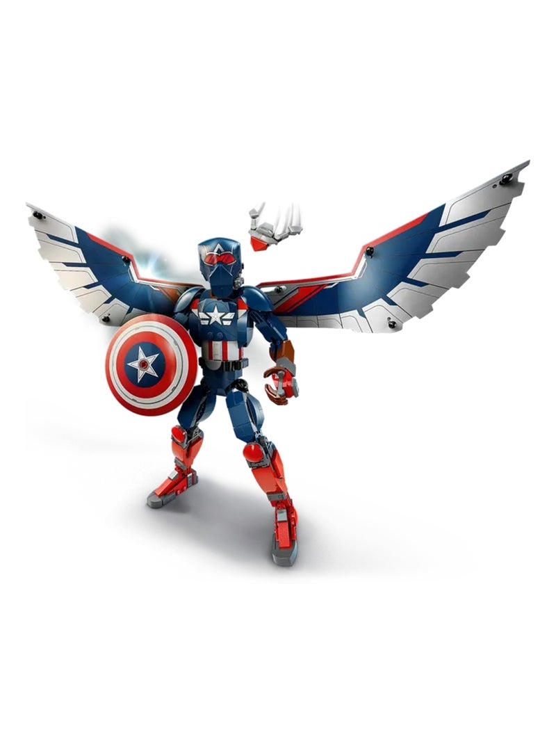 Figurine du nouveau Captain America à construire Multicolore - Kiabi