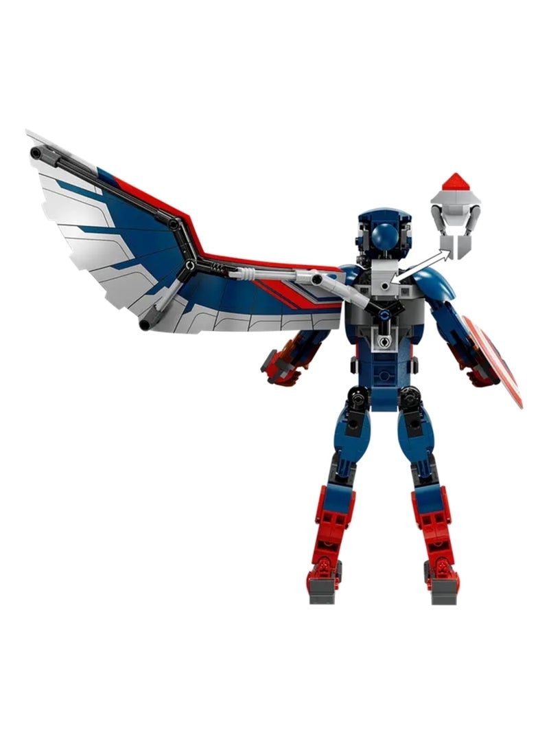 Figurine du nouveau Captain America à construire Multicolore - Kiabi