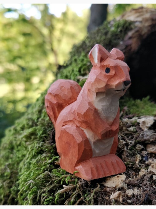 Figurine écureuil roux - Kiabi