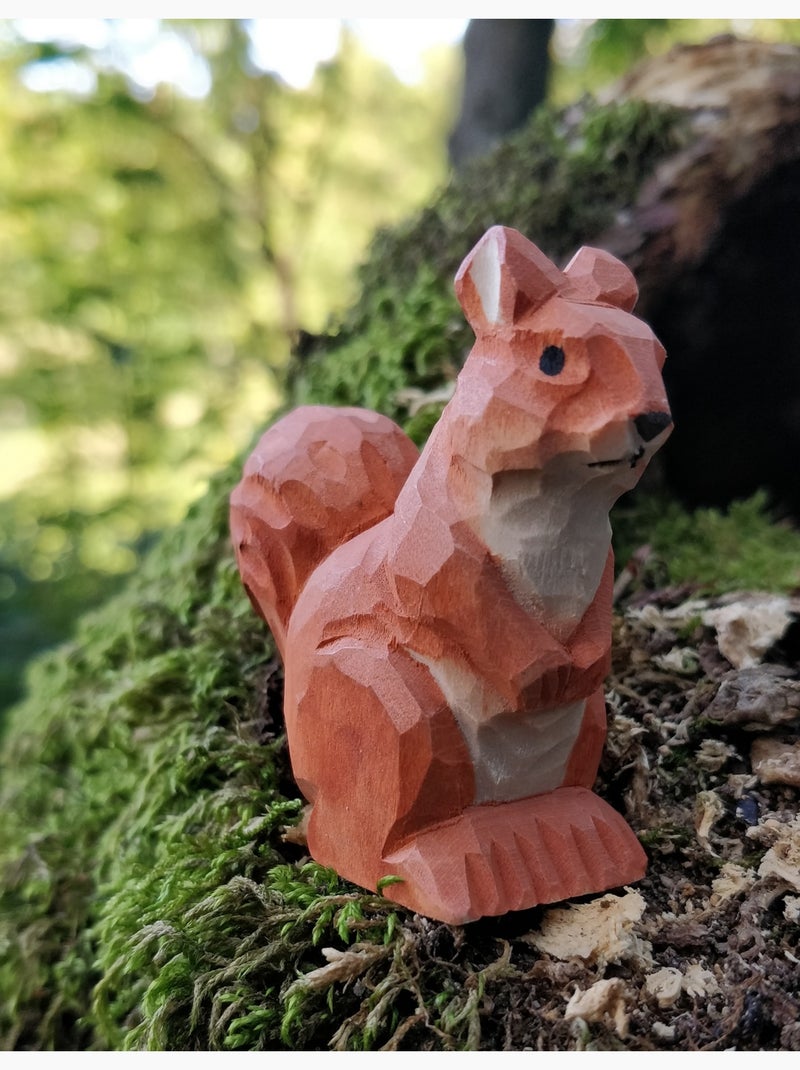 Figurine écureuil roux Marron - Kiabi
