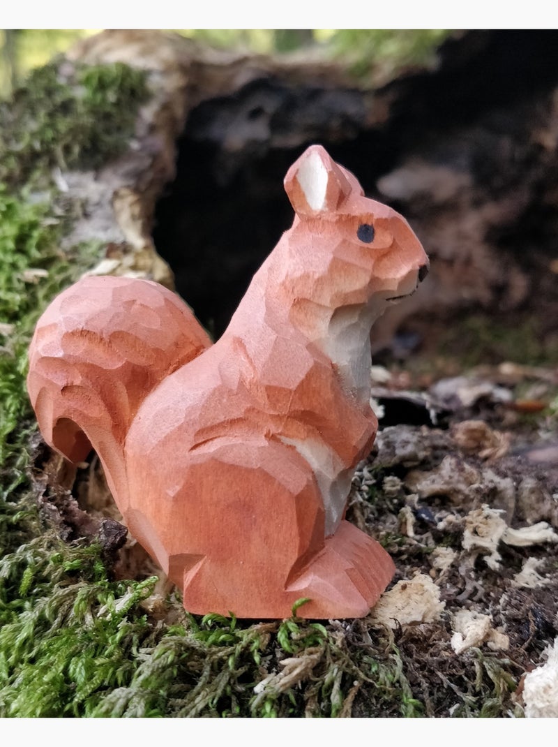Figurine écureuil roux Marron - Kiabi