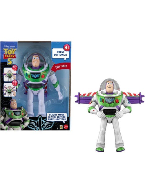 Figurine électronique - disney pixar mattel - buzz lightyear talking - 30 cm - sons - Kiabi