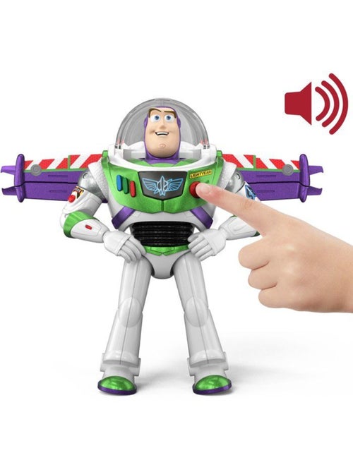 Figurine électronique - disney pixar mattel - buzz lightyear talking - 30 cm - sons - Kiabi