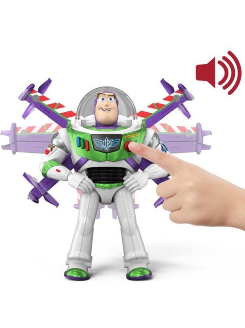 Figurine électronique - disney pixar mattel - buzz lightyear talking - 30 cm - sons - Kiabi