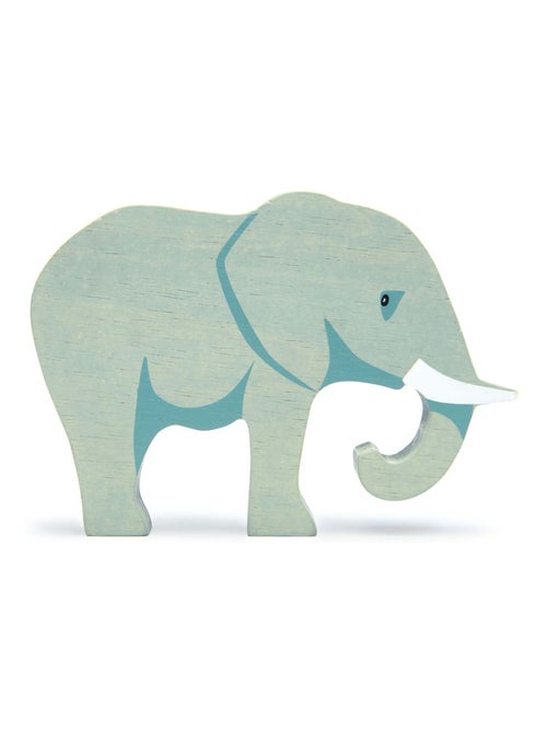 Figurine Eléphant en bois - Kiabi