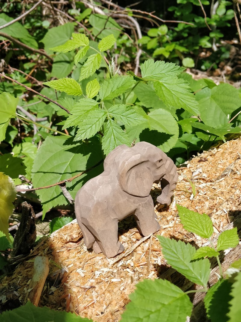 Figurine Eléphanteau Gris - Kiabi