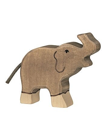 Figurine Eléphanteau, trompe haute