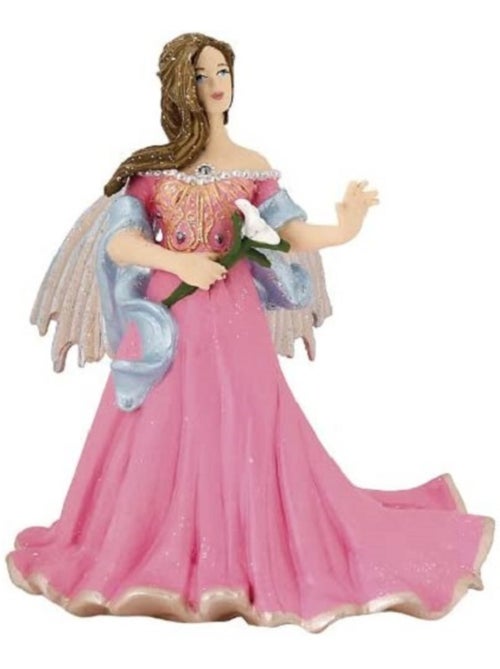 Figurine Elfe rose au lys - Kiabi