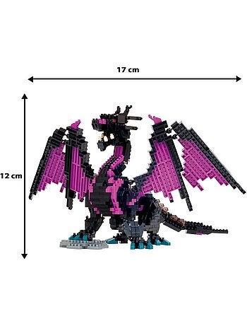 Figurine en briques - bandai - nanoblock - dragon deluxe - 960 pcs
