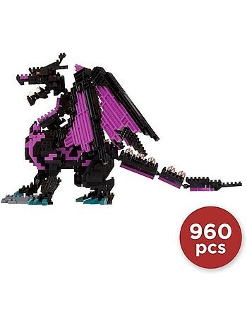 Figurine en briques - bandai - nanoblock - dragon deluxe - 960 pcs