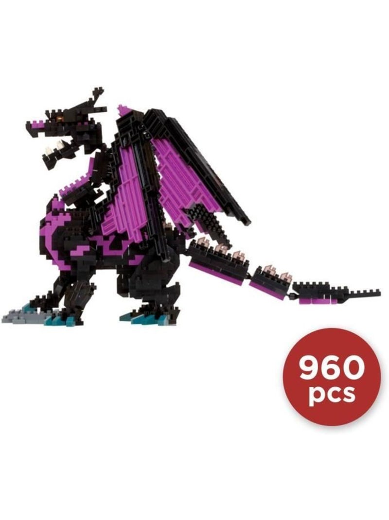 Figurine en briques - bandai - nanoblock - dragon deluxe - 960 pcs Multicolore - Kiabi