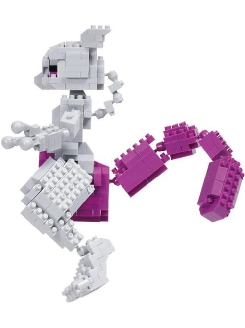 Figurine en briques - bandai - nanoblock - pokémon - mewtwo - Kiabi