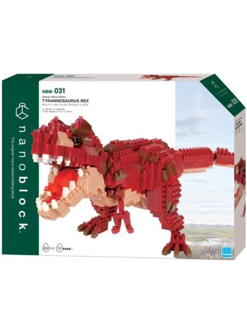 Figurine en briques - bandai - nanoblock - tyrannosaurus rex deluxe - 850 pcs - Kiabi
