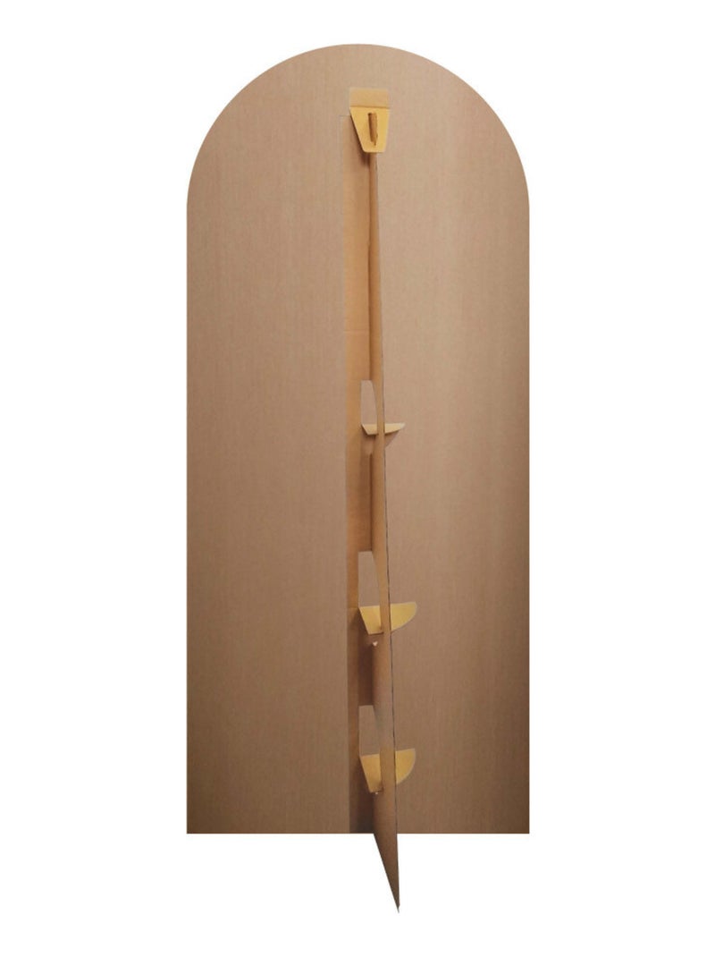 Figurine en carton - Backdrop Bluey - La famille Heeler - Haut 185 cm Multicolore - Kiabi