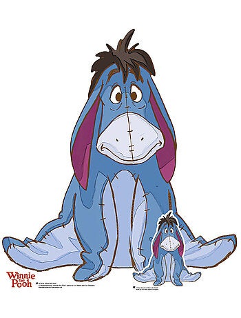 Figurine en carton - Bourriquet - Hauteur 83 cm