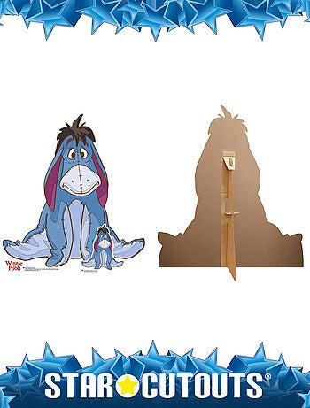 Figurine en carton - Bourriquet - Hauteur 83 cm