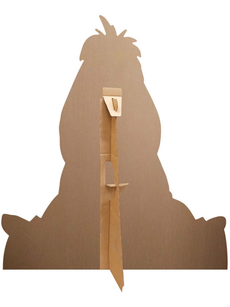 Figurine en carton -  Bourriquet - Hauteur 83 cm Jaune - Kiabi