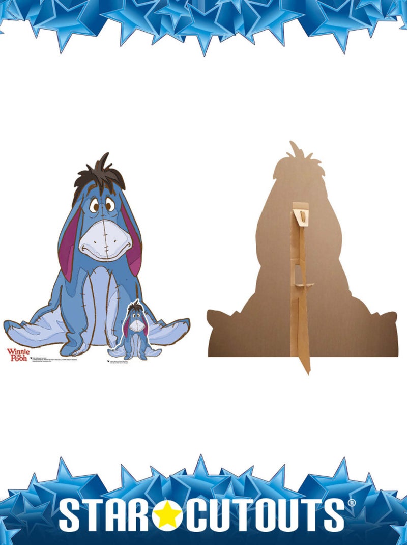 Figurine en carton -  Bourriquet - Hauteur 83 cm Jaune - Kiabi