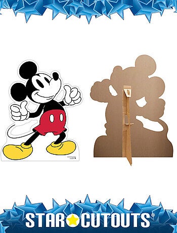 Figurine en carton - Disney Mickey Mouse pouces vers le haut - Haut 94 cm