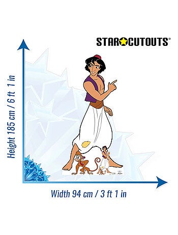 Figurine en carton Aladdin Disney H 185 CM