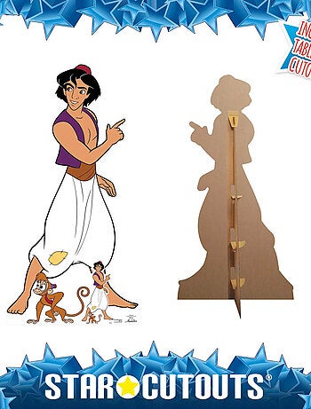 Figurine en carton Aladdin Disney H 185 CM