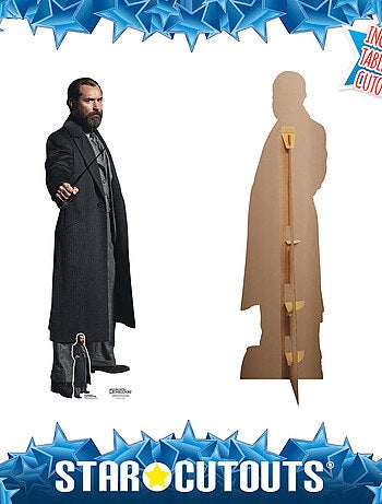 Figurine en carton Albus Dumbledore - Les animaux fantastiques Les secrets de Dumbledore acteur : Ju