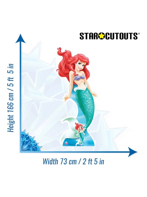 Figurine en carton Ariel La Petite Sirène 2013 Disney H 170 CM - Kiabi