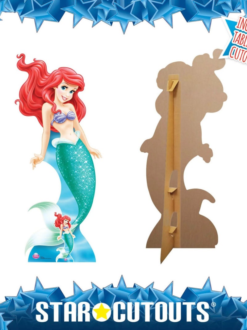 Figurine en carton Ariel La Petite Sirène 2013 Disney H 170 CM Bleu - Kiabi