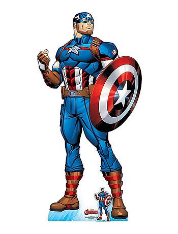 Figurine en carton Avengers Captain America Comics H 191 CM